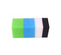 INGVIEE Sets Compatible Aquarium Filter Foam Sponge for Juwel Standard/Bioflow 6.0 / L (1 x Blue Fine, 1 x Blue Coarse, 2 x Green Nitrate, 2 x Black Carbon, 5 x Poly pads)
