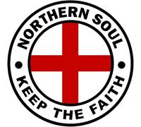 Ingzzaac England Ktf Northern Soul Square/Round Metal Sign 12x12 inch