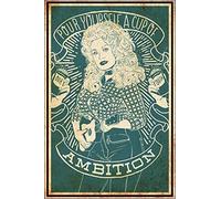 Ingzzaac Pour Yourself A Cup Of Ambition Retro Metal Tin Sign 8X12 Inches