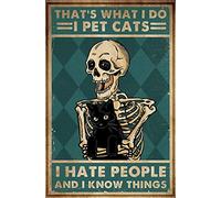 Ingzzaac You And Me We Got This Love Cat Garage Cafe Pub Barhome Wall Decor Plaque Man Cave Gifts Halloween Funny Vintage Metal Sign Poster 8X12 Inches