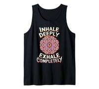 Inhale Deeply Exhale Completely Mandala Tank Top