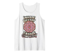 Inhale Deeply Exhale Completely Mandala Tank Top