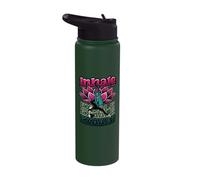 Inhale Exhale Aerial Yoga Poses Meditation Stainless Steel Insulated Water Bottle
