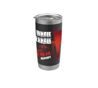 Inhale Exhale Next Trail Repeat Hiking Lover Stainless Steel Insulated Tumbler