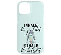 Inhale the Good Exhale The Bullshit Chakra Meditation Yoga Case for iPhone 14