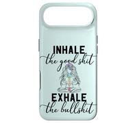 Inhale the Good Exhale The Bullshit Chakra Meditation Yoga Case for iPhone Air