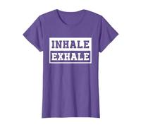 Inhale Yoga Lover Exhale Instructor Meditation Meditate T-Shirt
