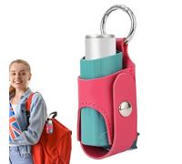 Inhaler Case Protective PU Leather Handy Lightweight Case Keychain