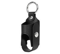 Inhaler Holder Case, Portable Inhaler Holder - Portable Leather Inhaler Holder - Simple and Stylish Protective Case for Inhalers for Travel, Business Trip, Home, School, Camping, black, see