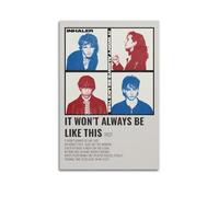 Inhaler It Won’t Always Be Like This Poster Wall Art Aesthetic Cover Poster Design Painting for Living Room Bed Room 12x18inch(30x45cm) Unframe-style