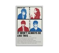 Inhaler It Won't Always Be Like This Album Poster Album Cover Aesthetic Limited Posters Signed Rapper Music Posters Dorm Decor Bedroom Posters Print Canvas Wall Art Room Teen and Girls 12x18inch(30