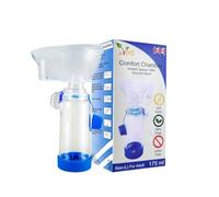 Inhaler Spacer Anti-Static Spacer Device, Inhaler Chamber, use with Metered Dose Inhaler, BPA and Latex Free for Adult.(Blue)