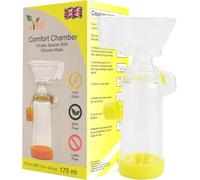 Inhaler Spacer Anti-Static Spacer Device, Inhaler Chamber, use with Metered Dose Inhaler, BPA and Latex Free for Child.(Yellow)(Pack of 2)