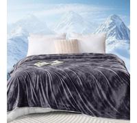 inhand Cooling Blanket Queen Size - Summer Cool Bedding, Cold Blanket for Sleeping, Hot Sleepers & Adults, Lightweight Summer Blanket Double for Bed, Sofa, Chair-178x228cm, Black