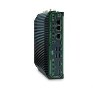 InHand Networks EC3320 Industrial AI Edge Computer, Global 5G NR IoT Gateway, 8-Core ARM Processor, 6 TOPS NPU, 8GB RAM 64GB eMMC, Dual SIM, 3x GbE, RS232/485,Linux, for Smart City & Manufacturing