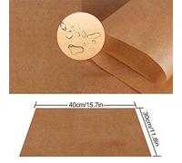 INHEMI 100 pcs Unbleached Parchment Paper Sheet, Precut Greaseproof Baking Paper,Non-Stick and Eco-Friendly