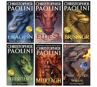 Inheritance Cycle 6 Books Collection (Murtagh, Eragon, Eldest, Brisingr, Inheritance & The Fork, the Witch, and the Worm)