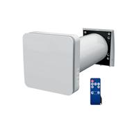 inHome Mini Heat Recovery Ventilator, 25m³/h, A-Rated Energy Efficiency, 37dBA
