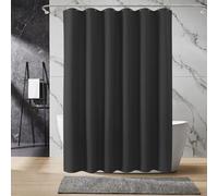 INHOUSOLU HOME DÉCOR Inhousolu Home Decor Bathroom Shower Curtain 72X72',230Gsm Waffle Weave Water Repellent Machine Washable Metal Hooks