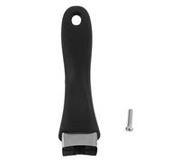 inhzoy Black Bakelite Pot Handle Kitchen Cookware Saucepan Pan Handle Grip Replacement with Screw Black A One Size