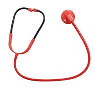 inhzoy Kids Doctor Play Set Realistic Toy Stethoscope with Sound Effects for Role Play Educational Pretend Games Red One Size