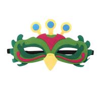 inhzoy Peacock Bird Costume Collection Glitter Wings Velvet Cloak Beaked Mask for Ages 2-4 Holiday Events Type A One Size