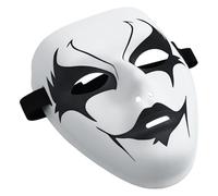 inhzoy Professional Halloween Performance Mask Ghost-Themed Design Ideal for Hip Hop Dancers Stage Acts Headwear Type H One Size
