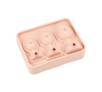 inhzoy Silicone Prank Ice Cubes Mold in Anal Plug Pattern Novelty Butt Plug Shaped ICES Cubes Trays Chocolate Baking Molds for Bachelorette Party Pink One Size