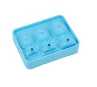 inhzoy Silicone Prank Ice Cubes Mold in Anal Plug Pattern Novelty Butt Plug Shaped ICES Cubes Trays Chocolate Baking Molds for Bachelorette Party Blue One Size