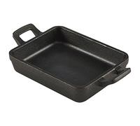 ini Cast Iron Rectangular Dish 14x11x4 Display Cooking Kitchen Pan Restaurant