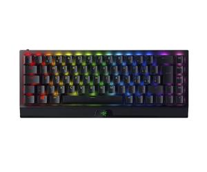ini HyperSpeed (Yellow Switch) - 65% Compact Gaming Keyboard with Mechanical Switches (Linear & Click, RGB Chroma Lighting) - Nordic/Swedish Keyboard | Black