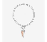 Inicio Duotone T-Bar Bracelet In Gift Pouch