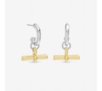 Inicio Duotone T-Bar Earrings In Gift Pouch