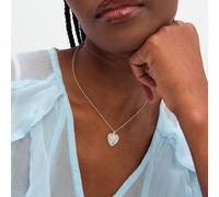 Inicio Women's Sterling Silver Plated Mum Pendant - Gift Pouch Inicio Silver One Size
