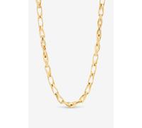 Inicio Gold Plated Twisted Link Necklace - Gift Pouch One Size Gold