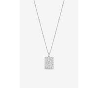Inicio Women's Sterling Silver Heart Charm Pendant - Gift Pouch Inicio Silver One Size