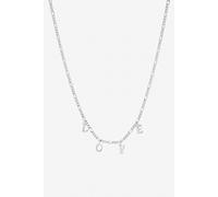 Inicio Women's Sterling Silver Love Necklace - Gift Pouch Inicio Silver One Size
