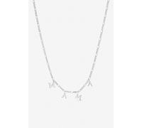 Inicio Women's Sterling Silver Mama Necklace - Gift Pouch Inicio Silver One Size