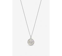 Inicio Women's Sterling Silver Plated Mother Of Pearl Bumblebee Pendant - Gift Pouch Inicio Silver One Size