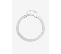 Inicio Women's Sterling Silver Plated Snake Chain Bracelet - Gift Pouch Inicio Silver One Size