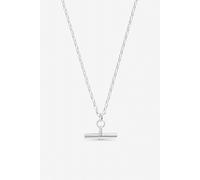Inicio Silver Plated T-Bar Pendant In Gift Pouch