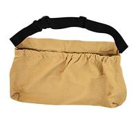 INIFLM Foraging Bag, Foraging Pouch Mushroom Bags, Large Capacity Harvest Bag and Fruit Picking Bag, Oxford Cloth Waist Hanging Tool Bag for Gardening Outdoor.(Khaki)