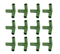 INIFLM PVC Pipe Fittings Elbow Set, 3 or 4 Way 11mm Elbow, Greenhouse Frame Furniture Connectors, Corner Side Outlet Pipe Fitting Build Heavy Duty Shed Pipe(24PCS 3 Way A1)