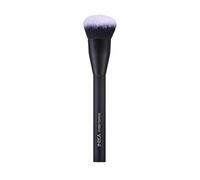 INIKA Cheek Topper Brush | Professional Grade Blush + Highlighter Makeup Applicator. Vegan Bristles, Sustainable Handle.