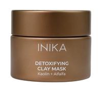 INIKA Detoxifying Clay Mask | Clarify, Reduce Blemishes, Reduce Excess Oil, Draw Out Impurities and Detox Skin. For Radiant, Clear & Smooth Skin 50mL