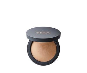 INIKA Organic Buildable Baked Mineral Foundation Compact Powder - Lightweight, Breathable Natural Base with Hydrating Squalane and Magnolia Bark Extract - Natural and Vegan Makeup, Patience, 0.28 oz