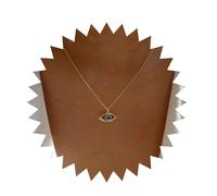 Inilbran Boho Crystal Evil Eye Necklace Choker Gold Crystal Evil Eye Choker Necklace Vintage Rhinestone Demon Eye Pendant Necklace Bling Cz Crystal Protection Necklace Chain Jewelry for Women