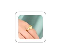 Inilbran Boho Frog Finger Ring Vintage Crown Frog Wrap Open Ring Gold Frog Open Knuckle Ring Frog Adjustable Stacking Ring Jewelry for Women and Girls