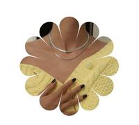 Inilbran Boho Layered Snake Chain Necklace Silver Herringbone Choker Necklace Vintage Flat Herringbone Necklace Italian Snake Chain Choker Necklace Jewelry for Women and Girls