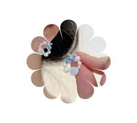 Inilbran Boho Shell Pearl Earrings Gold Sea Shell Pearl Studs Earrings Tiny Scallop Shell Earrings Summer Beach Starfish Pearl Earrings Jewelry for Women and Girls